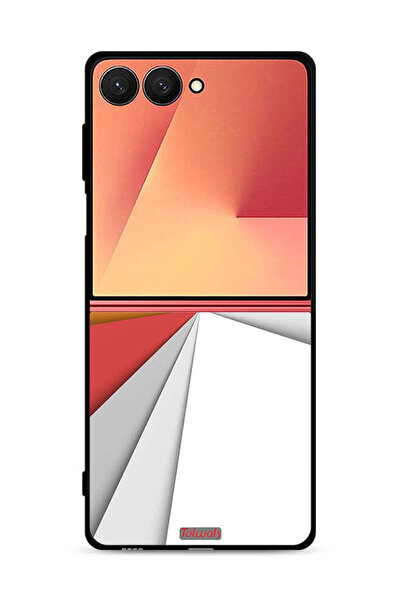 Tolwak غطاء حماية لهاتف Samsung Galaxy Z Flip7 مصنوع من مادة مطابقة للفن التج...