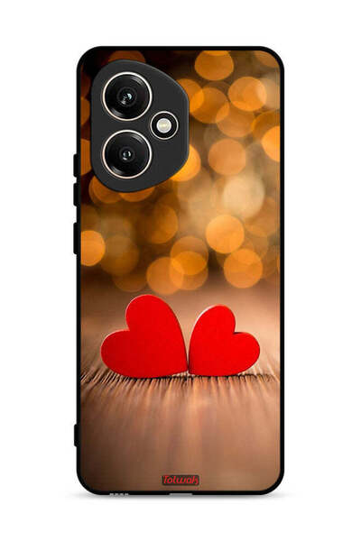 Tolwak Honor 400 Protective Case Cover Two Beautiful Hearts