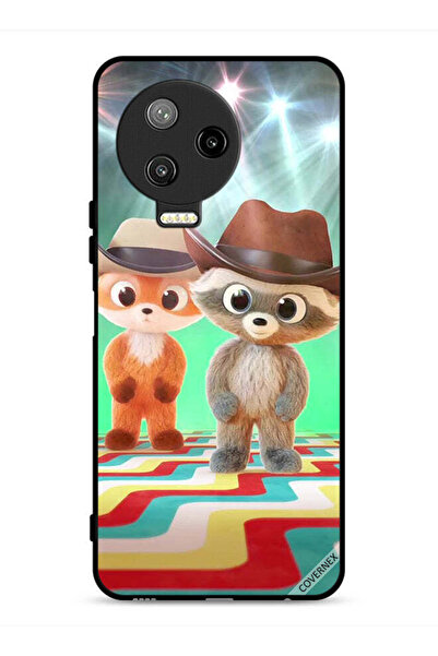 Covernex غطاء حماية لهاتف Infinix Note 12 Pro 4G بتصميم أرانب