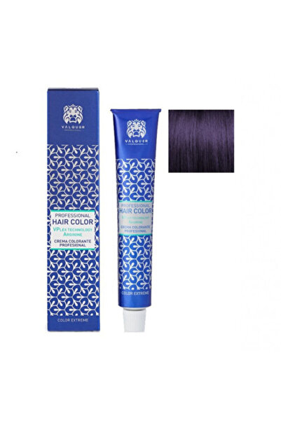 Valquer Negru Violet 1 V - Vopsea de păr permanentă cu Plex și Arginină 60g