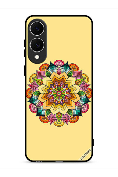 Covernex غطاء حماية لهاتف سامسونج جالاكسي S25 إيدج بنمط ماندالا دائري