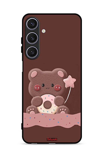 Tolwak غطاء حماية لهاتف Samsung Galaxy A26 بتصميم دب الدونات