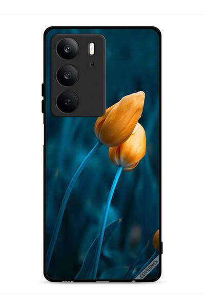 Covernex غطاء حماية لهاتف Realme C75 4G بزهرتين لطيفتين
