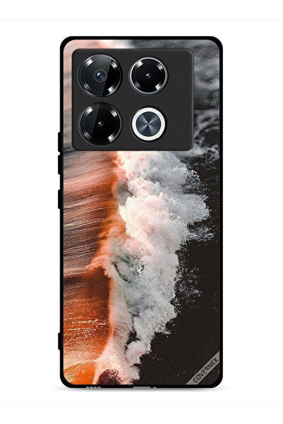 Covernex غطاء حماية لجهاز Infinix Note 40 Pro Plus 5G بتصميم موجة مياه البحر