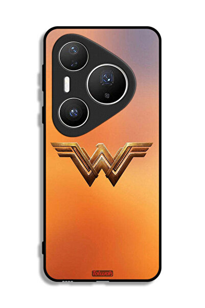 Tolwak غطاء حماية هواوي بيورا 80 برو بلس بشعار وندر وومن