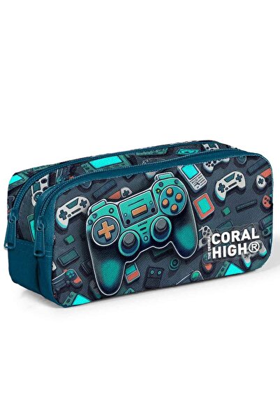 Coral High Gamer Desenli Kalem Kutusu 12097
