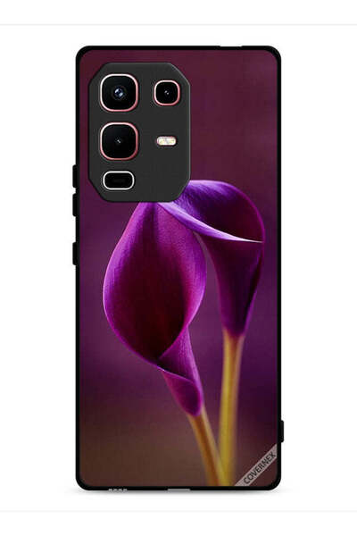 Covernex غطاء حماية لهاتف Infinix Note 50s بزهرتين جميلتين