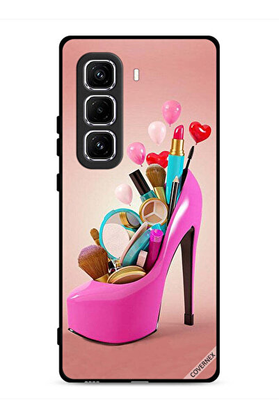 Covernex غطاء حماية لهاتف Infinix Hot 50 Pro 4G مع أدوات مكياج