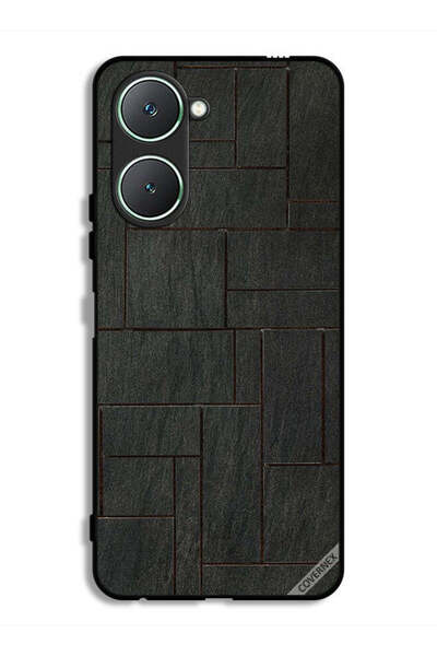 Covernex غطاء حماية لهاتف Vivo Y18i 4G بنقشة حائط حجرية
