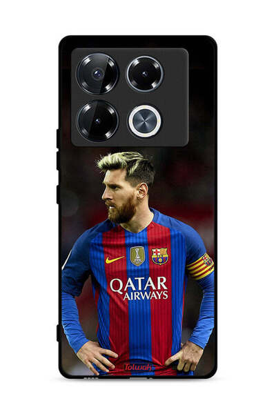 Tolwak غطاء حماية لهاتف Infinix Note 40 Pro Plus 5G ميسي برشلونة