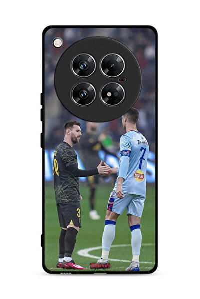 Tolwak غطاء حماية لهاتف Infinix Zero 40 بتصميم ميسي ورونالدو