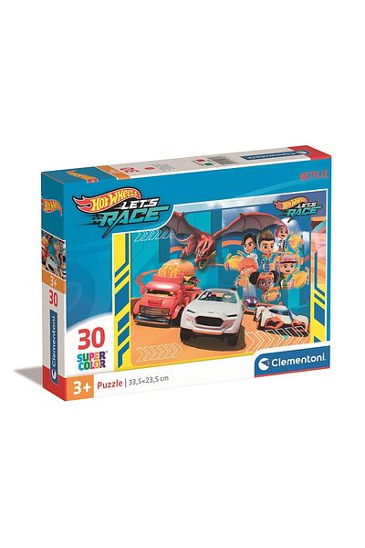 HOT WHEELS Clementoni Race Puzzle 30 pieces