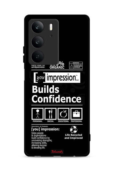 Tolwak غطاء حماية لهاتف Realme C75 4G ملصق يعزز الثقة