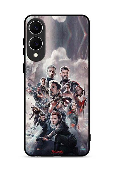Tolwak غطاء حماية لهاتف Samsung Galaxy S25 Edge Avengers
