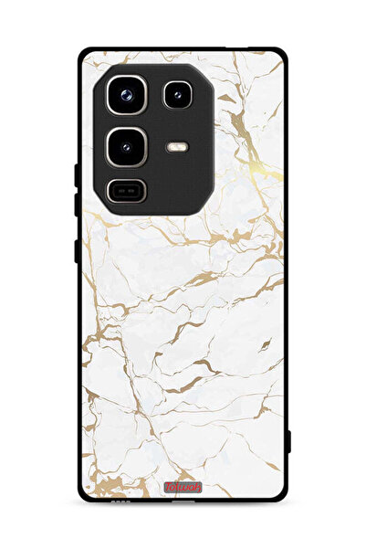 Tolwak غطاء حماية لهاتف Infinix Note 50 Pro 4G بنقشة رخامية