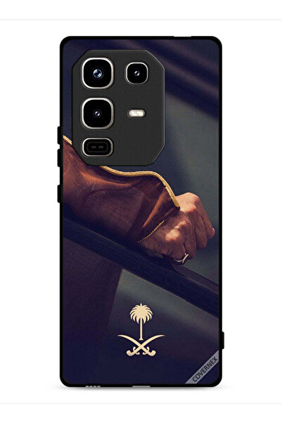 Covernex غطاء حماية لهاتف إنفينيكس نوت 50 برو 4G مع شعار المملكة العربية السع...