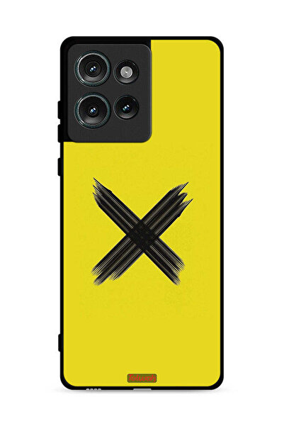 Tolwak غطاء حماية لهاتف موتورولا إيدج 50 بنمط X