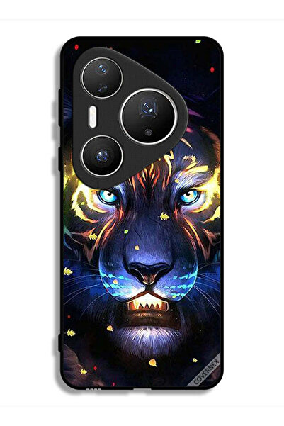 Covernex غطاء حماية هواوي بيورا 80 برو بلس بمشبك فني على شكل أسد
