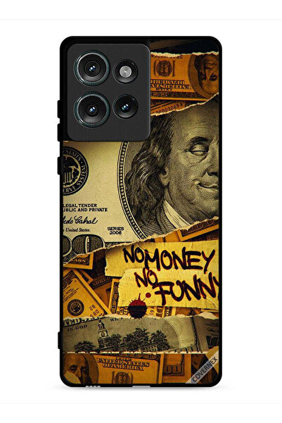 Covernex غطاء حماية لهاتف موتورولا إيدج 50 - نقود بدون ضحك