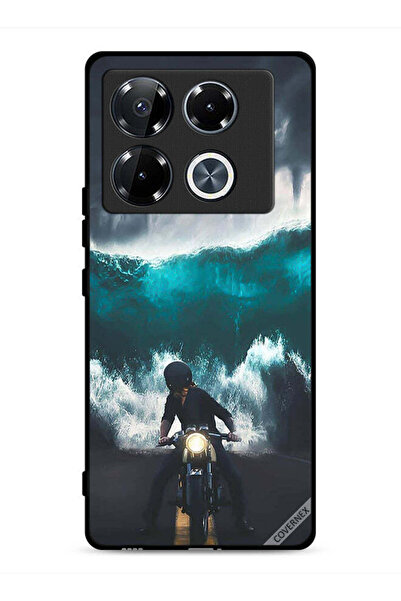 Covernex غطاء حماية لهاتف Infinix Note 40 Pro Plus 5G برسومات موجة مائية