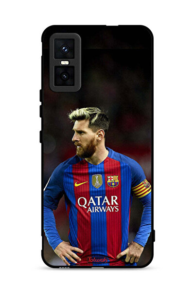 Tolwak غطاء حماية لهاتف Infinix GT 30 Pro ميسي برشلونة