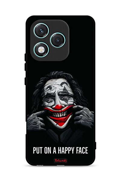 Tolwak غطاء حماية لهاتف Honor 400 Lite بوجه سعيد