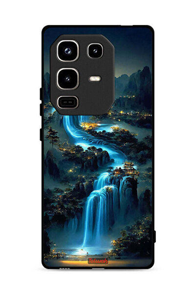 Tolwak غطاء حماية لهاتف Infinix Note 50 Pro 4G بنقشة شلال