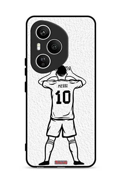 Tolwak غطاء حماية لهاتف Honor 400 Pro برسومات ميسي سكيتش