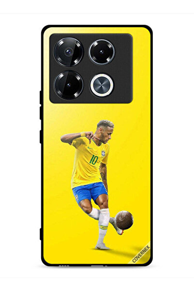 Covernex غطاء حماية لهاتف Infinix Note 40 Pro 5G بتصميم نيمار مع كرة قدم