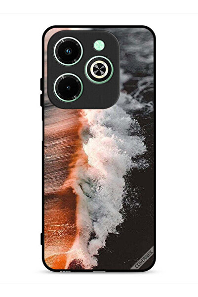 Covernex غطاء حماية لجهاز Infinix Hot 40i 4G بتصميم موجة مياه البحر