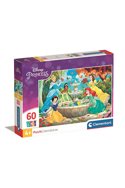PRİNCESS Пъзел с фонтана на принцесите на Дисни, Clementoni, 60 части