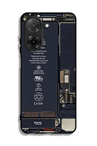 Tolwak غطاء حماية لهاتف Xiaomi Redmi A5 4G بنمط دائرة الهاتف