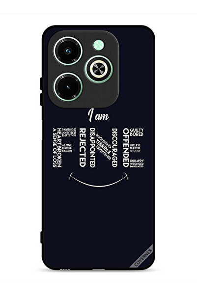 Covernex غطاء حماية لهاتف Infinix Hot 40i 4G بطبعة "أنا بخير"