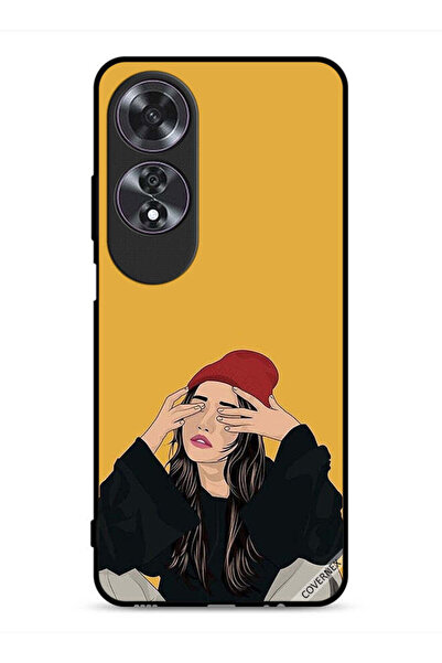 Covernex غطاء حماية Oppo A60 برسومات فتاة حزينة