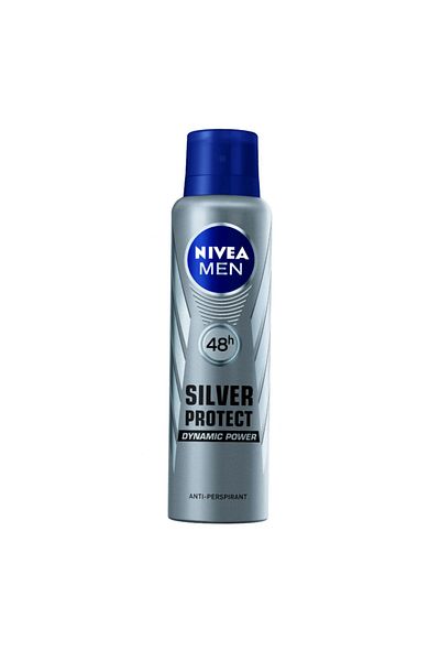 NIVEA Silver Protect Anti-Perspirant Deodorant Spray For Men, 150ml