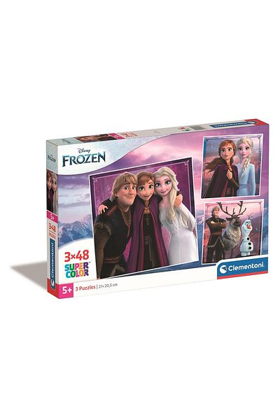 Frozen Disney Frozen Leaf Puzzle Clementoni 3x48 pieces