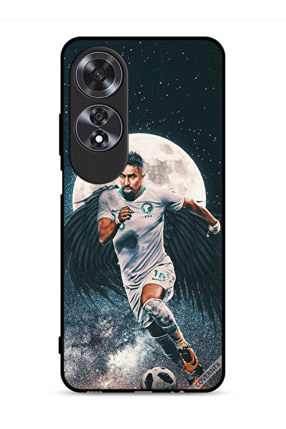Covernex غطاء حماية لهاتف Oppo A60، سالم الدوسري يحمل كرة قدم