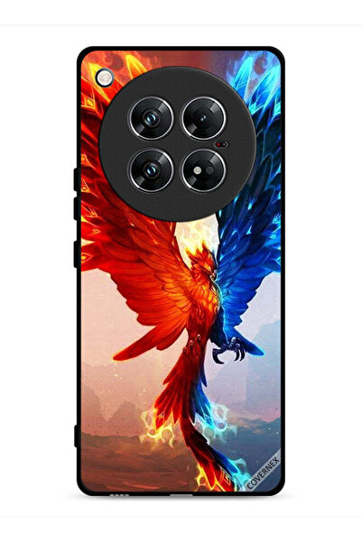 Covernex غطاء حماية لهاتف Infinix Zero 40 بخلفية نسر النار والماء
