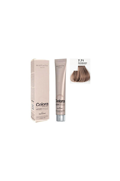 Maxxelle Blond Bej Rece 7.71 Vopsea Colora cu extract de Goji 100 ML