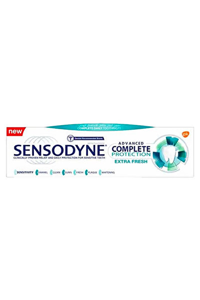 Sensodyne معجون أسنان متطور للحماية الكاملة وانتعاش إضافي، 75 مل