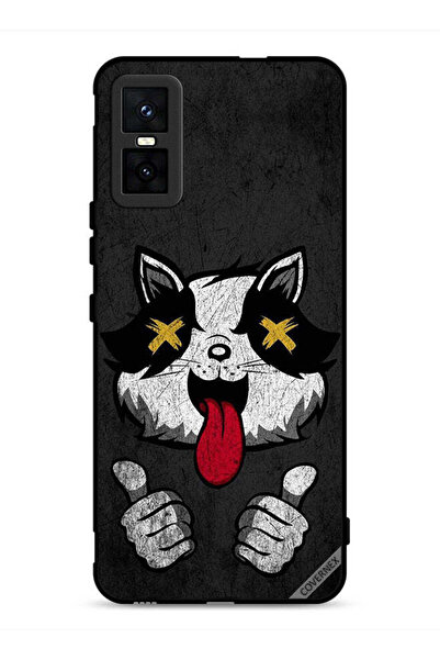 Covernex غطاء حماية لهاتف Infinix GT 30 Pro بتصميم قطة مارشميلو