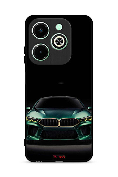 Tolwak غطاء حماية لهاتف Infinix Hot 40i 4G Bm Car