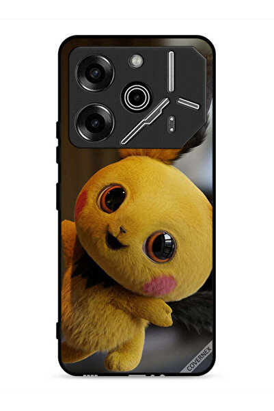 Covernex غطاء حماية لهاتف Tecno Pova 6 Pro 5G بتصميم بيكاتشو