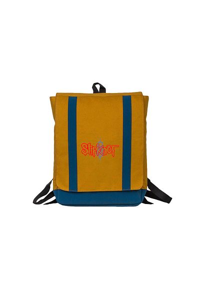 Z zepplin Slipknot Logo Yellow Backpack