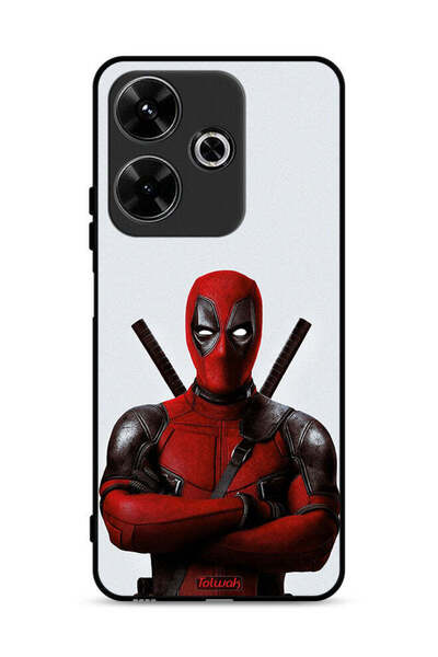 Tolwak غطاء حماية لهاتف شاومي ريدمي 13 4G بتصميم ديدبول