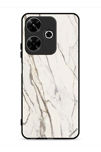 Covernex غطاء حماية لهاتف شاومي ريدمي 13 4G بتصميم رخامي