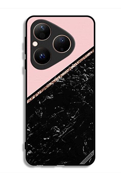 Covernex غطاء حماية لهاتف هواوي بيورا 80 بنقشة رخامية