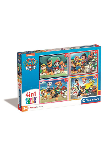 PATRULA CATELUSILOR Patrula Cățelușilor Bridge 4-în-1 puzzle Clementoni