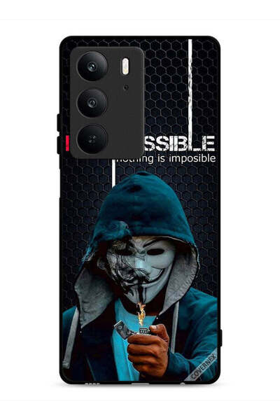 Covernex غطاء حماية لهاتف Realme C75 4G بخلفية "أنا ممكن، لا شيء مستحيل"
