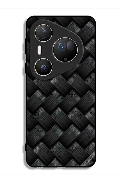 Covernex غطاء حماية فائق لهاتف هواوي بيورا 80 بنقشة خطوط داكنة